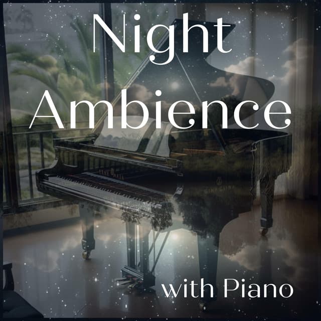 Night Ambience with Piano - Nebula of Dreams