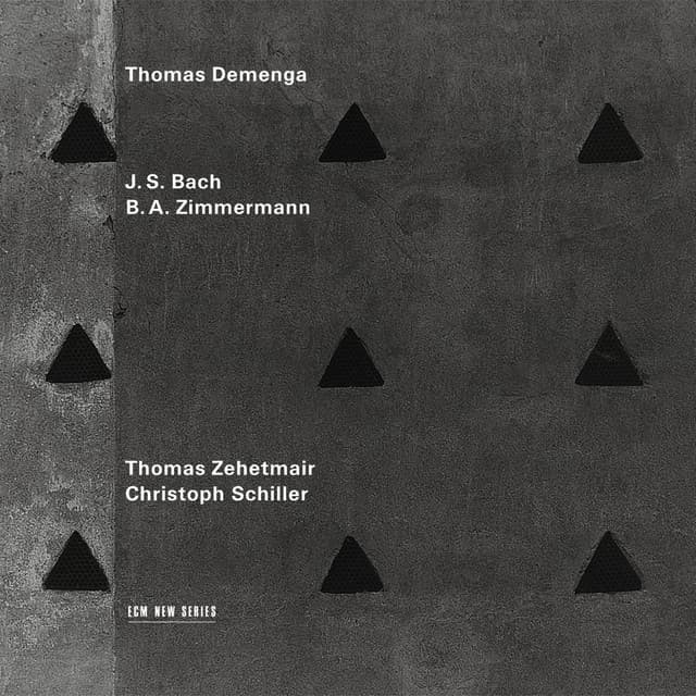 J.S. Bach / B.A. Zimmermann - Thomas Demenga