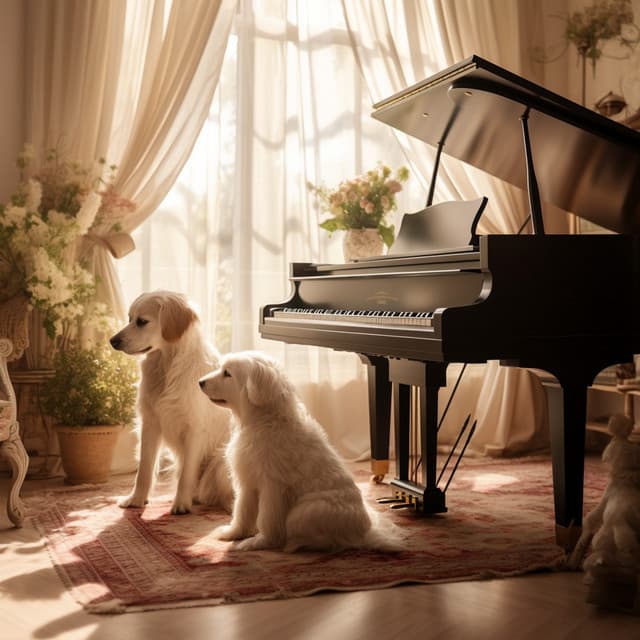 Relaxing Piano Harmony for Playful Dogs - Dog Music Club