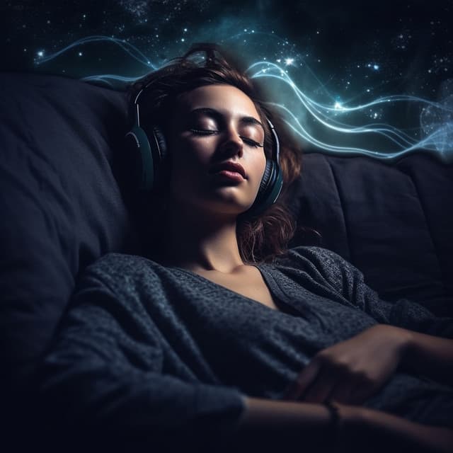 Stereo Slumber: Night's Embrace Symphony - Binaural Beats Central