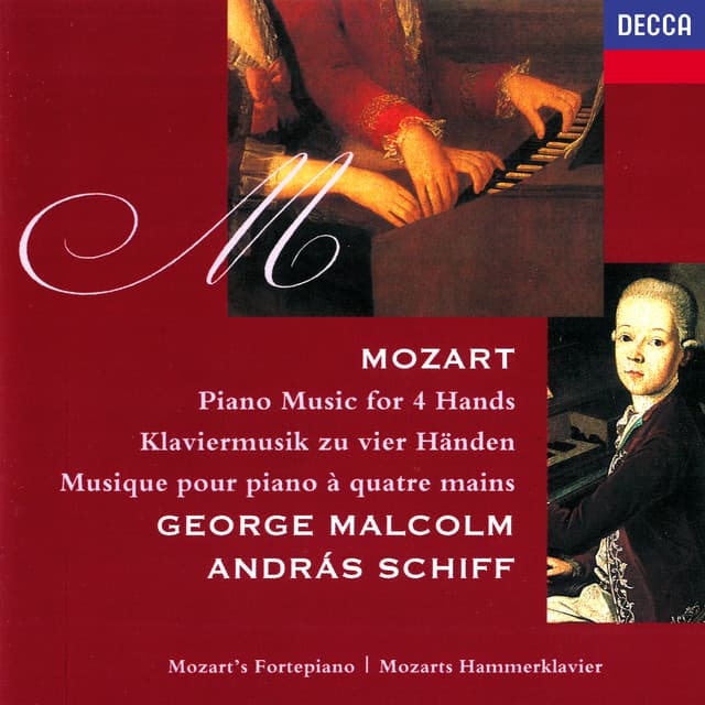 Mozart: Music for 4 Hands - Wolfgang Amadeus Mozart