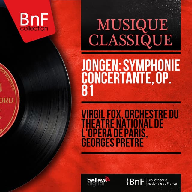 Jongen: Symphonie concertante, Op. 81 - Joseph Jongen