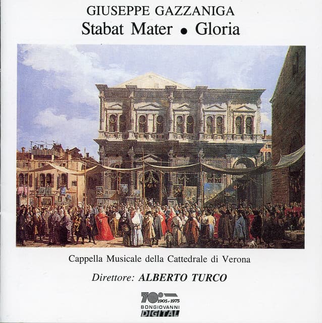 Gazzaniga: Stabat Mater & Gloria - Giuseppe Gazzaniga