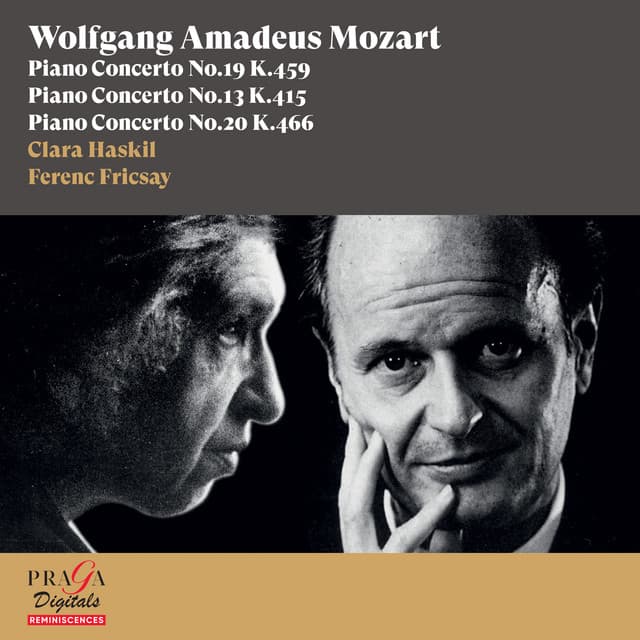 Wolfgang Amadeus Mozart: Piano Concertos No. 19, K. 459, No. 13 K. 415 & No. 20 K. 466 - Wolfgang Amadeus Mozart