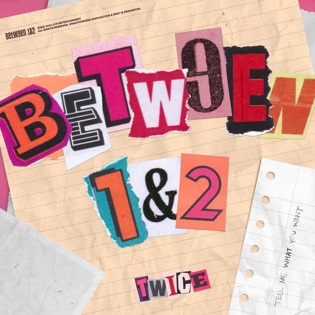 BETWEEN 1&2 - TWICE