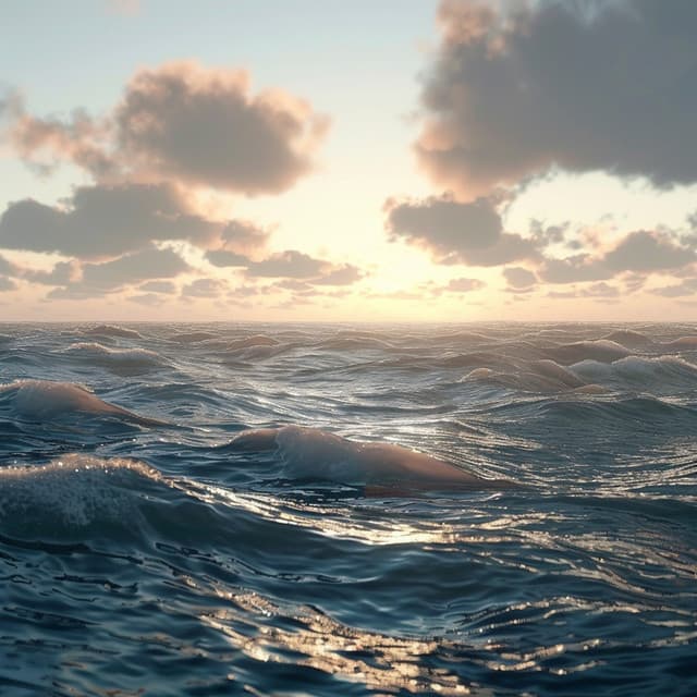 Gentle Ocean Sounds for Peaceful Sleep Music - Calm Music For Sleeping