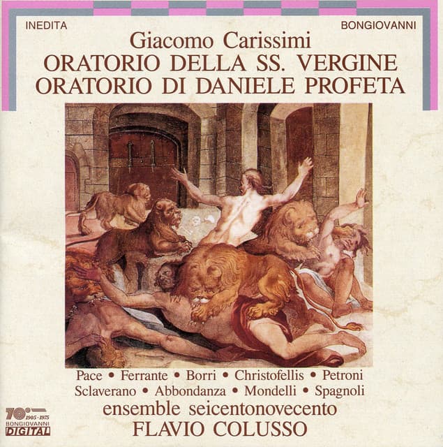 G. Carissimi: Oratorio della SS. Vergine - Oratorio di Daniele Profeta - Giacomo Carissimi