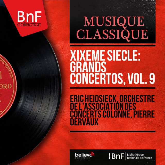 XIXème siècle: Grands concertos, vol. 9 - Eric Heidsieck