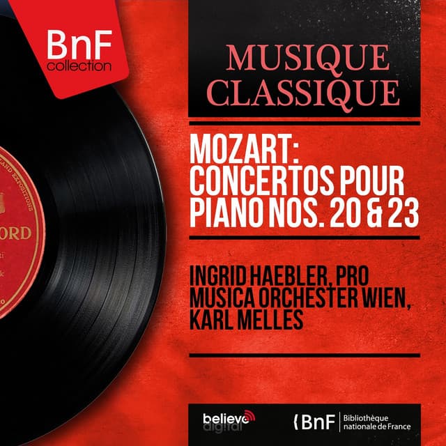 Mozart: Concertos pour piano Nos. 20 & 23 - Wolfgang Amadeus Mozart