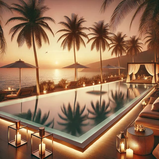 Poolside Champagne Sips - DJ Summer 69