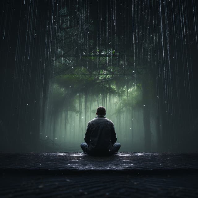 Meditación Con La Lluvia: Gotas Armónicas - Artistas de sonidos de la naturaleza