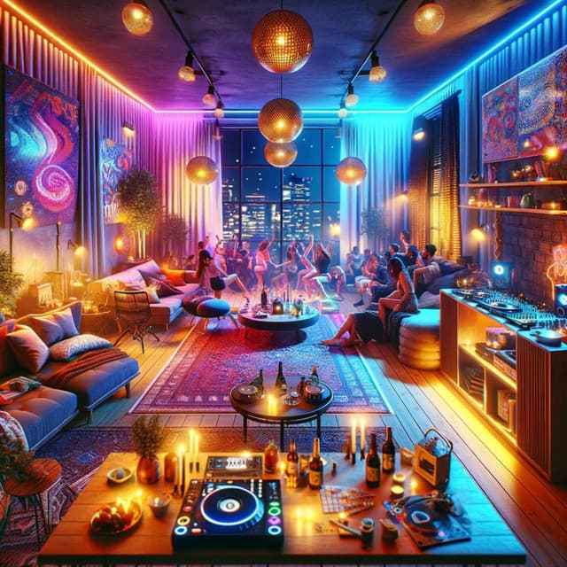 Chill & Dance: House Party Delights - Chillout Music Zone