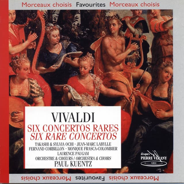 Vivaldi : Six concertos rares - Antonio Vivaldi