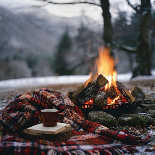 Noche De Llamas: La Armonía Del Fuego Para Dormir - Dulces Sueños