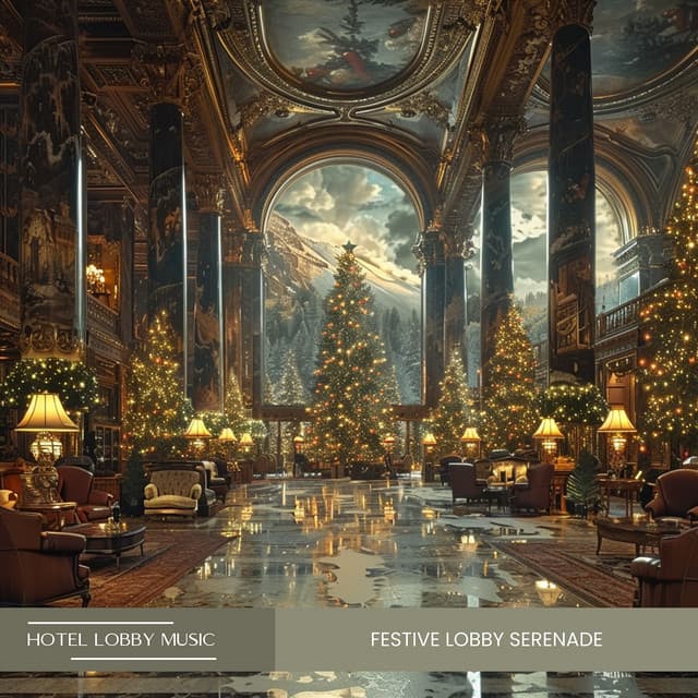 Festive Lobby Serenade: Bluesy Christmas Celebration - Hotel Lobby Music