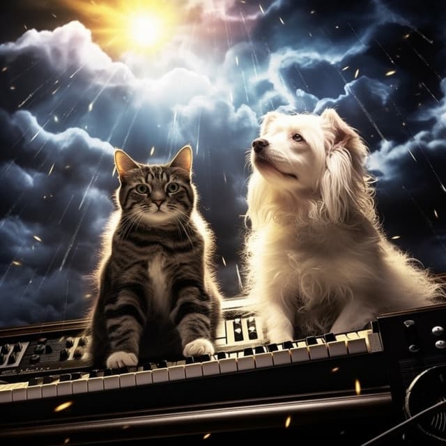 Pets in Thunder: Calming Sounds - Relaxing Pet Music