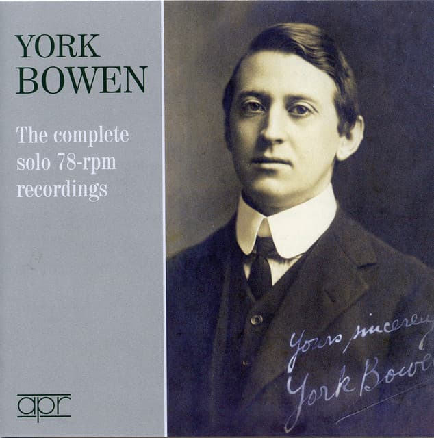 Complete 78 RPM Recordings - York Bowen