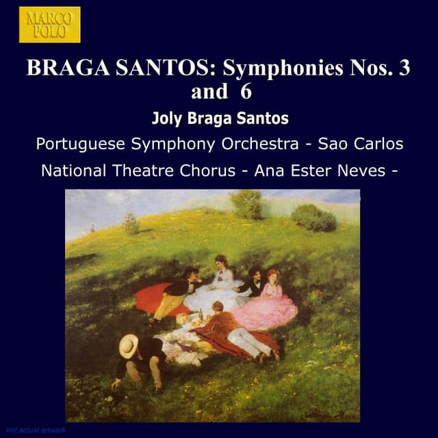 Braga Santos: Symphonies Nos. 3 & 6 - Joly Braga Santos