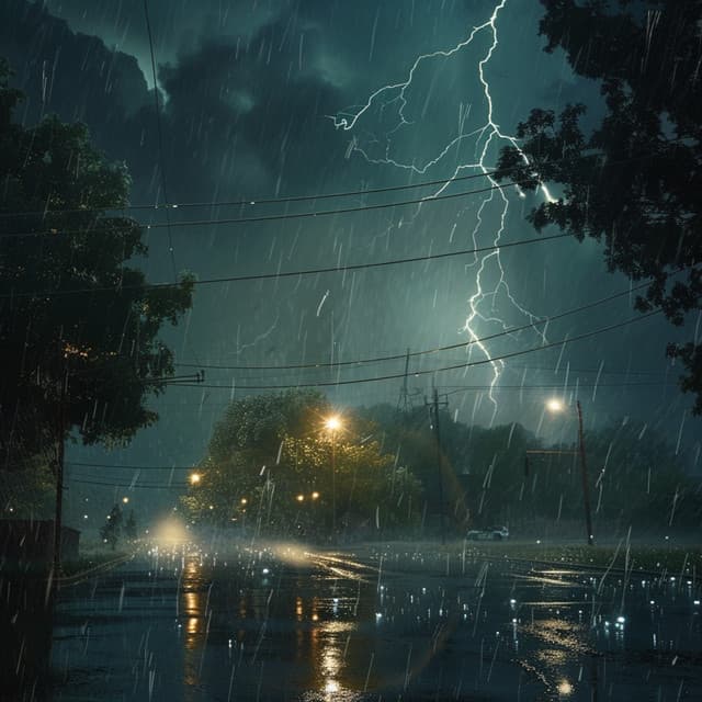 Thunder's Calm at Night: Sleep Soundly with Rain's Chill - Endless Relax