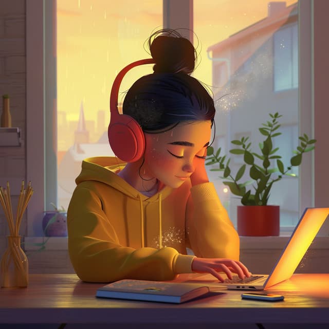 Focused Rhythms: Music for Study Sessions - Mellow Study Grooves