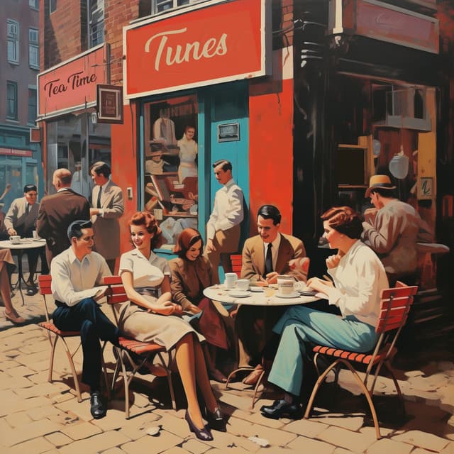 Tea Time Tunes - Cozy Coffee Shop