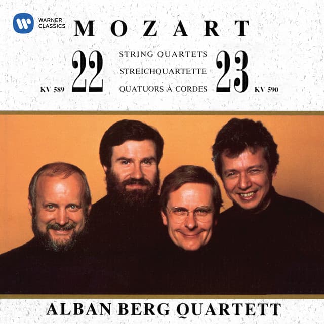 Mozart: String Quartets Nos. 22 & 23 - Wolfgang Amadeus Mozart
