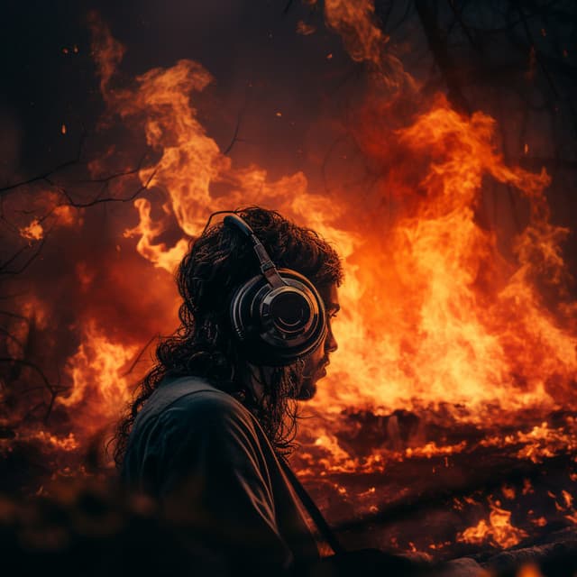 Fire Cadence: Focus Ambient Tones - Ambient Quokka