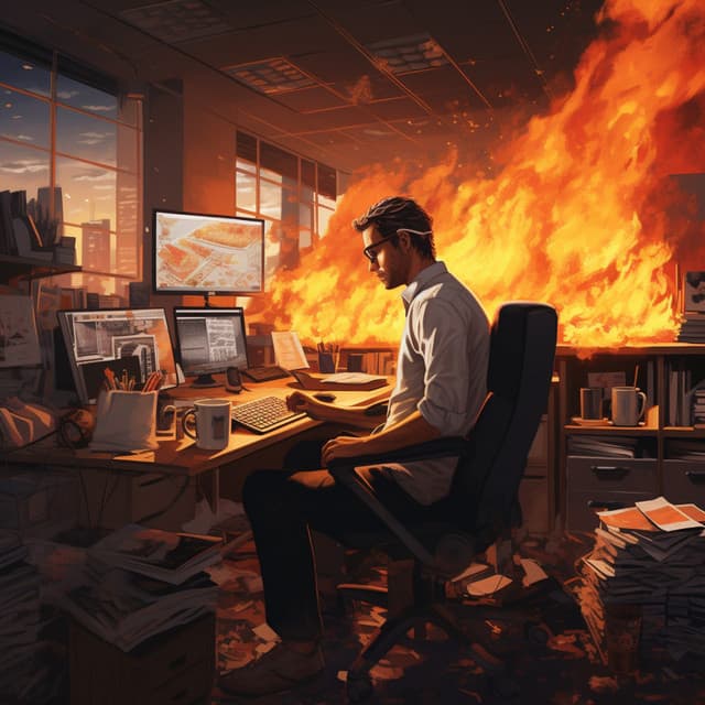 Fire's Professional Cadence: Elemental Fire Work Choir - Nature & Rainforest Sounds Collective