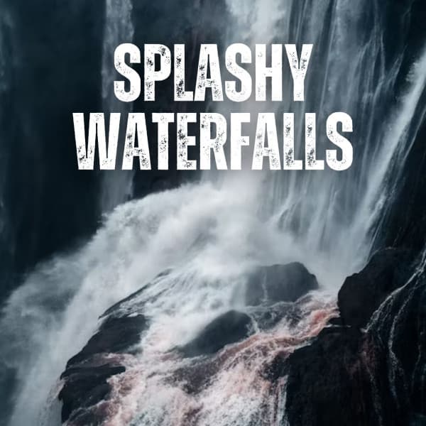Splashy Waterfalls - Pure Relaxation Music