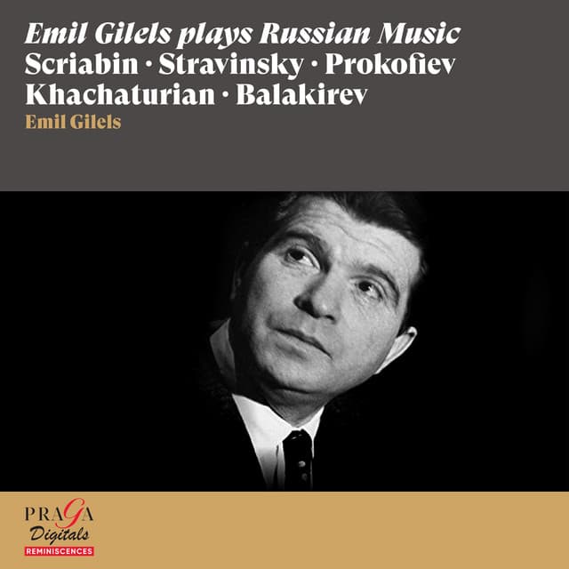 Emil Gilels plays Russian Music - Emil Gilels