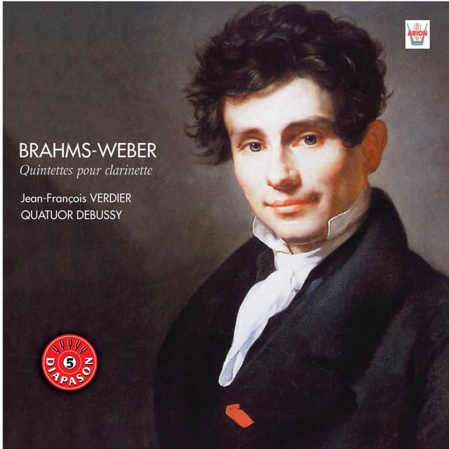 Brahms - Weber : Quintettes avec clarinette - Quatuor Debussy