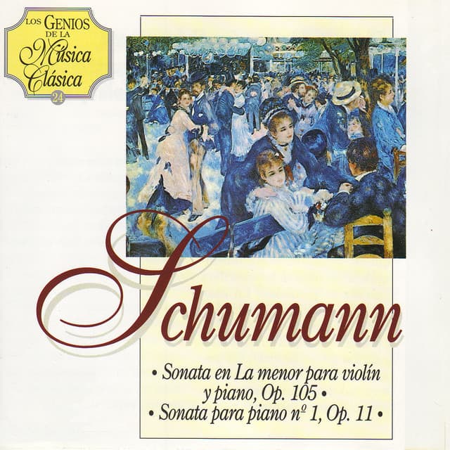 Sonatas para Piano y Violín de Schumann - Robert Schumann