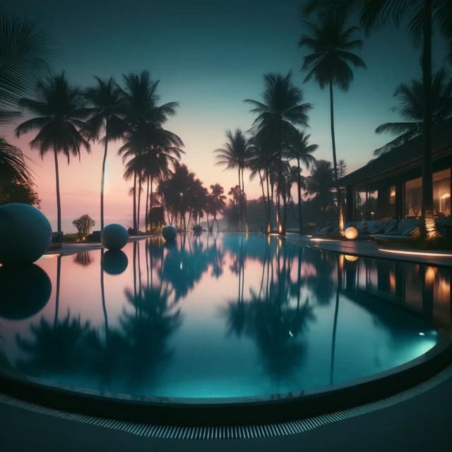 Dusk by the Pool - Ambient Chill Out Lounge