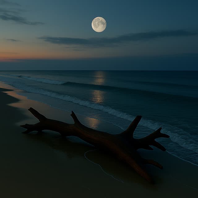 46 Flowing Soundscapes: Driftwood - Ocean Waves For Sleep