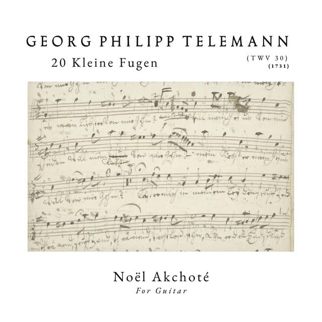 20 Kleine Fugen - Georg Philipp Telemann