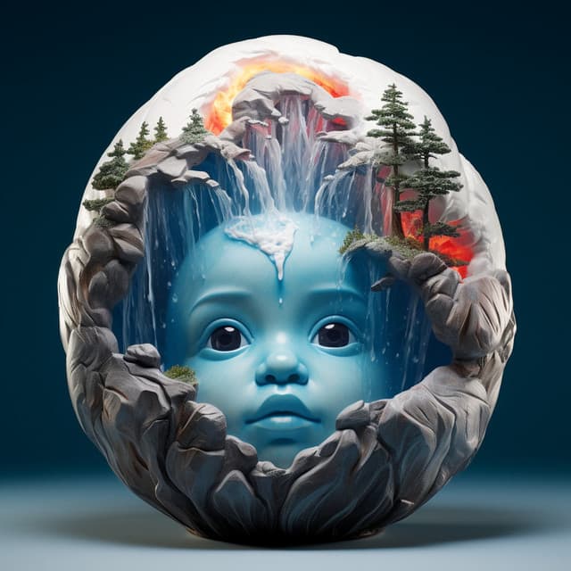 Celestial Melodies: Thunder for Tiny Ears - Ethereal Isolation