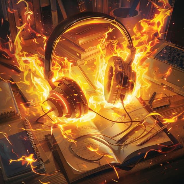 Fire's Symphonic Blaze: Musical Heat - Inner Peace Channel