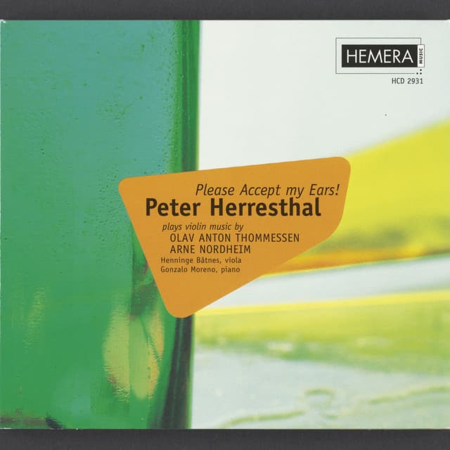 Please Accept My Ears! - Arne Nordheim