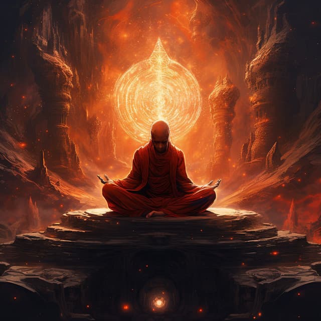 Embers of Meditation: Fire-Themed Music - Healing Frequencies