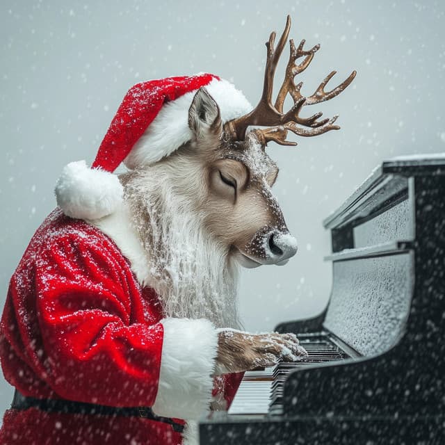 Yuletide Harmony: Smooth Piano Jazz - Top Christmas Songs