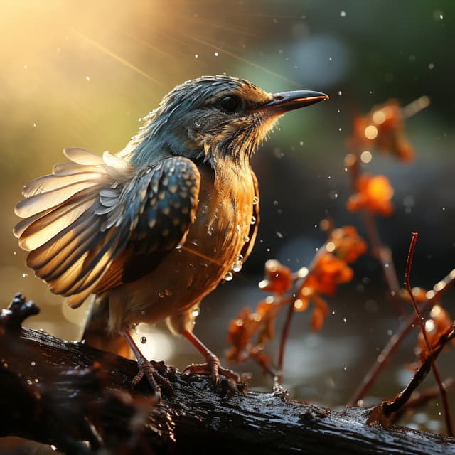 Canto De Pájaros Y Lluvia: El Tapiz De Relajación De La Naturaleza - Vibraciones de origen