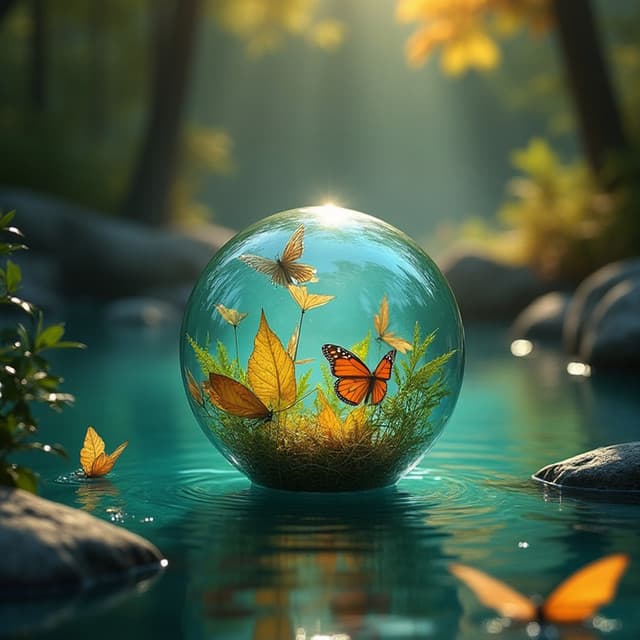 Jade Garden Reflections - Japanese Zen Shakuhachi