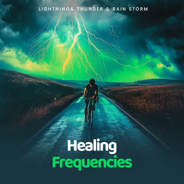 Healing Frequencies - Lightning, Thunder and Rain Storm