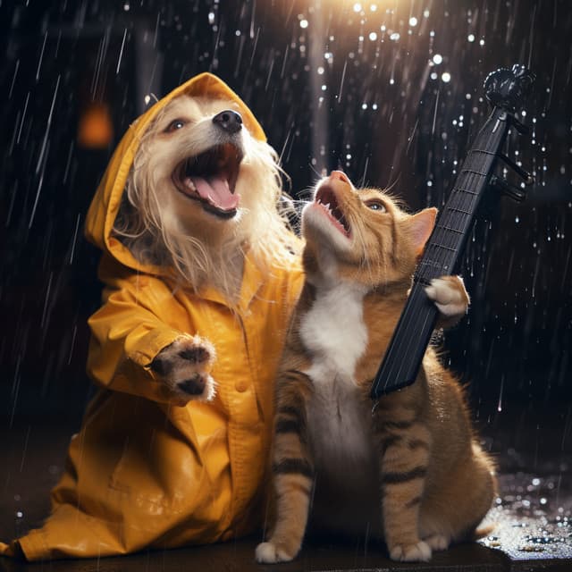 Paw Melodies: Pet Rain Serenade - General Relativity