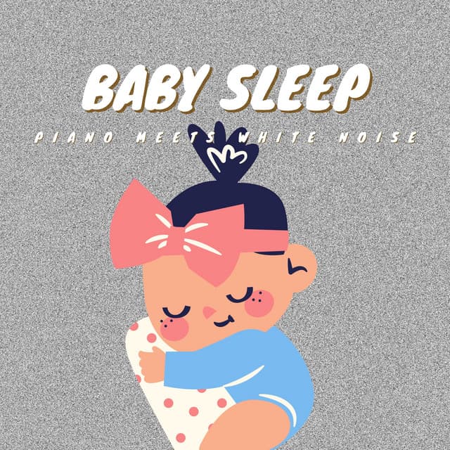 Piano Meets White Noise for Baby Sleep - White Noise Therapy