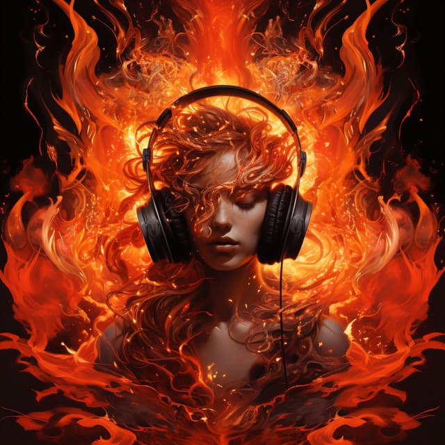 Sueños Binaurales: Armonías De Sueño Del Fuego - Ritmos Binaurales MT