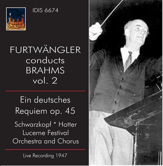 Furtwängler Conducts Brahms, Vol. 2 - Johannes Brahms