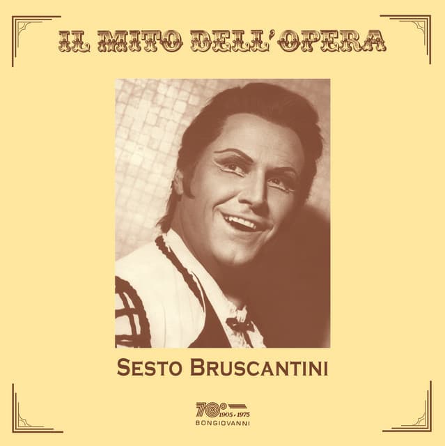 Il mito dell'opera: Sesto Bruscantini - Sesto Bruscantini
