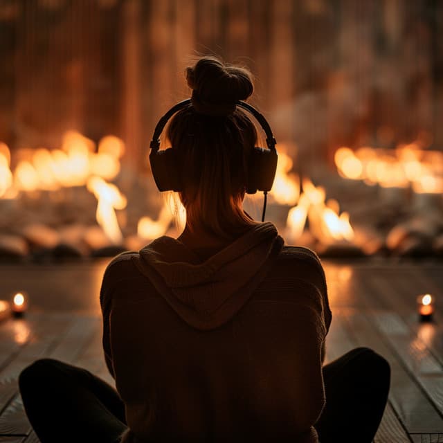 Fire Serenity: Relaxation Music Flames - Ronnie Relaxation