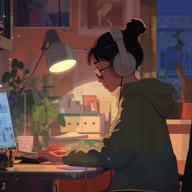 Lofi Study Zone: Focused Work Melodies - Lofi Beats for Work